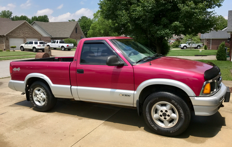 Illustration for article titled The S10 got its annual wash and wax today.